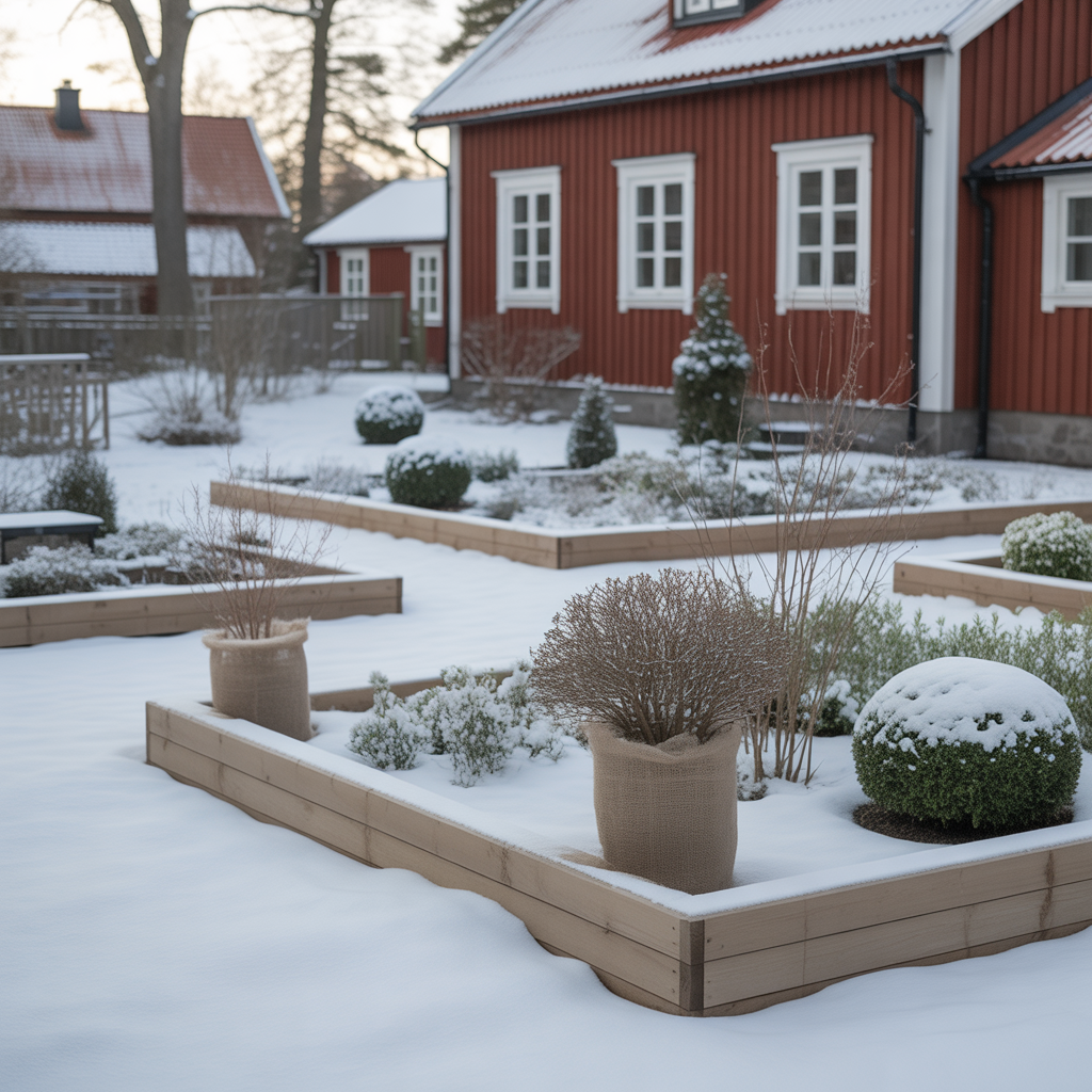 9.Sa undviker du skador pa tradgarden vid snorojning