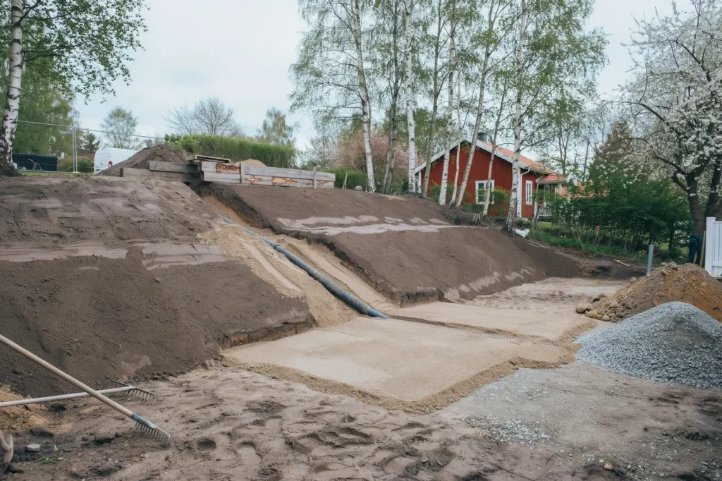 planera tomtplanering r tt praktiska tips f r schakt niv er och masshantering p villatomten